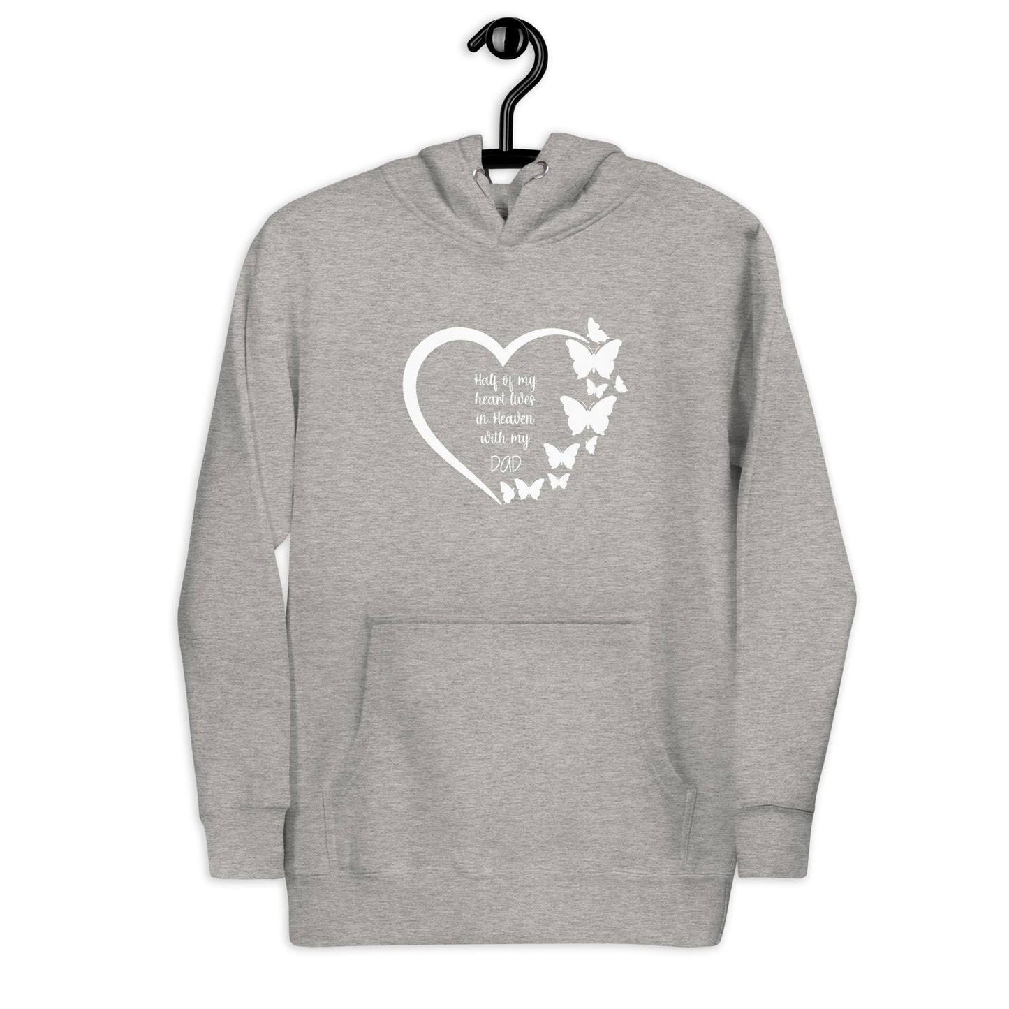 HALF OF MY HEART DAD HOODIE