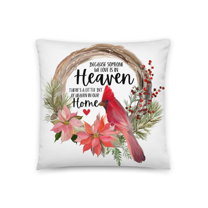 HEAVEN IN OUR HOME THROW PILLOW