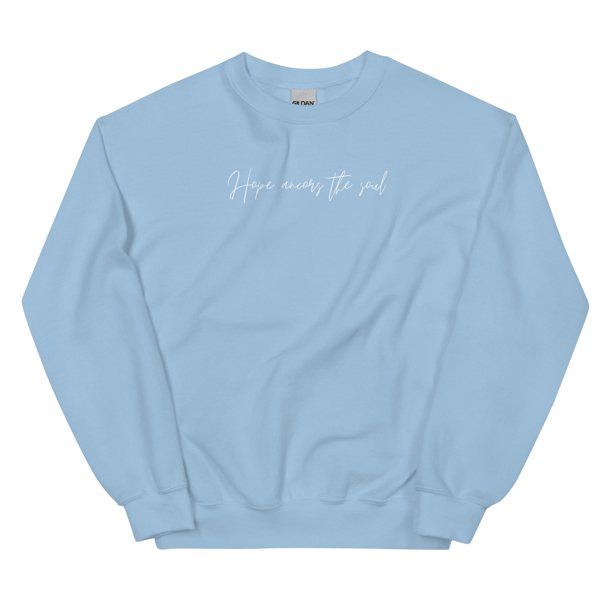HOPE ANCORS THE SOUL SWEATSHIRT - Daughter Of An Angel