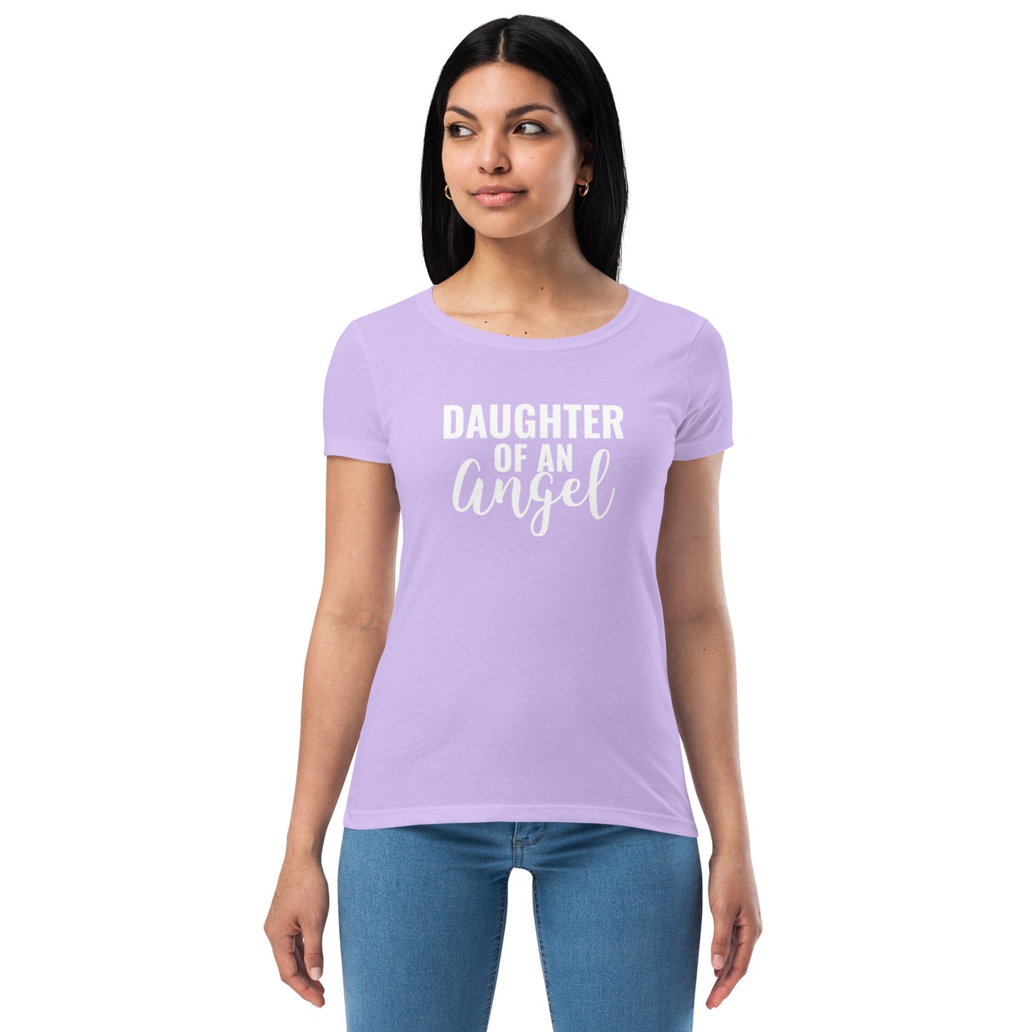 ANGEL FITTED TEE - Daughter Of An Angel